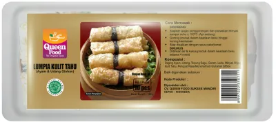 DimSum Lumpia Kulit Tahu - Queen Food 1 lkt