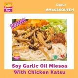 Soy Garlic Oil Miesoa with Chicken Katsu